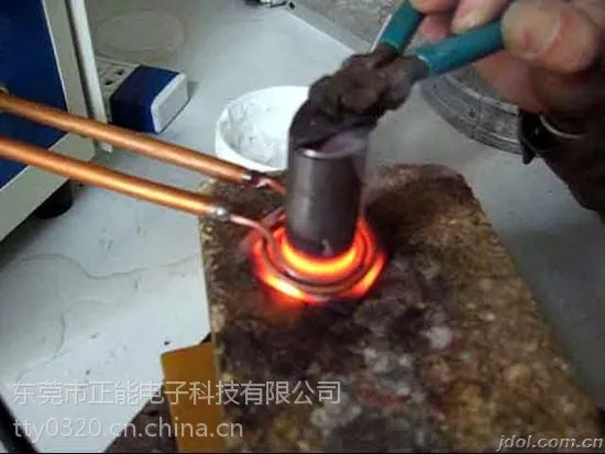 正能3kw超高频感应加热机 小工件焊接设备 刀具淬火机 五金热处理机器