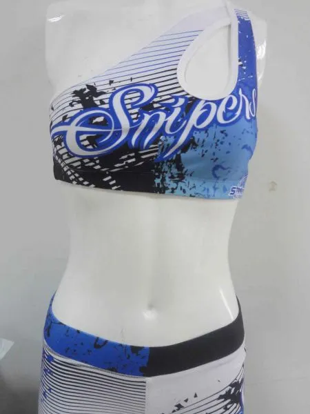 买健身休闲体操服啦啦队服就订做康美品牌瑜伽服啦啦队服体操服工艺好
