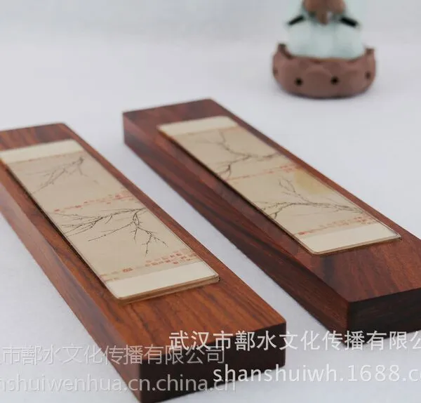 鄯水礼遇镇纸 大红酸枝高端红木 机械雕刻彰显古典韵味 厂家直销量身定制价格低廉