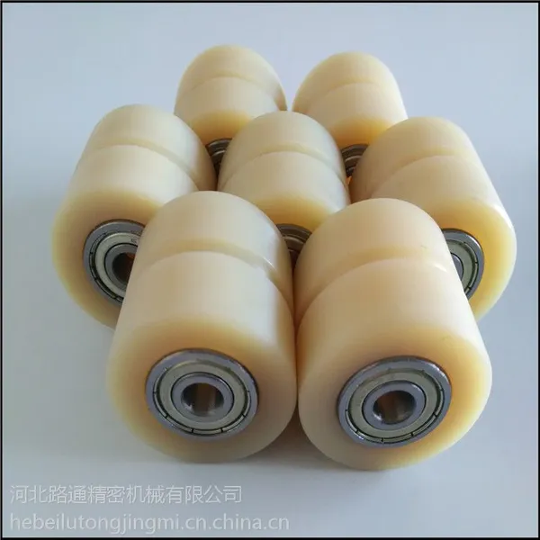 尼龙滑轮起重滑轮尼龙滚轮单滑轮起重尼龙吊轮工程机械用尼龙滑轮