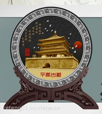 西安炭雕礼品 精美炭雕工艺品 西安炭雕笔筒 西安炭雕看盘