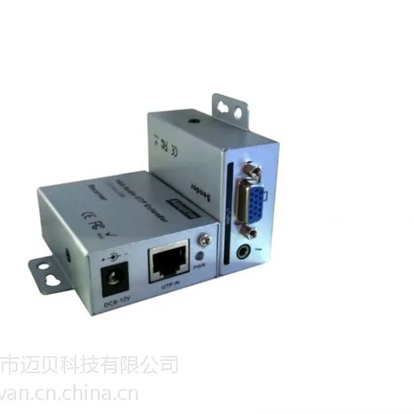 供应迈贝VGA视频延长器 传输距离100米 M-V100