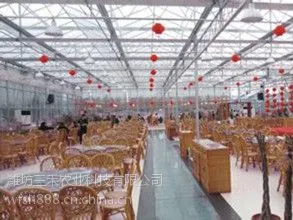 潍坊三禾提供的生态餐厅温室大棚建设成本以及图片