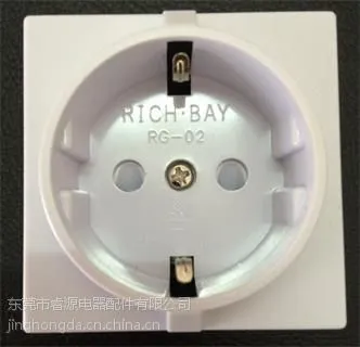 欧标插座RG-02电源电器用AC电源输出插座