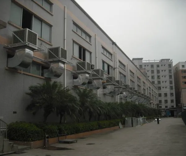 供应中山工厂、网吧、学校、学校娱乐场所旭丰环保空调通风降温工程安装/环保空调维修/环保空调销售