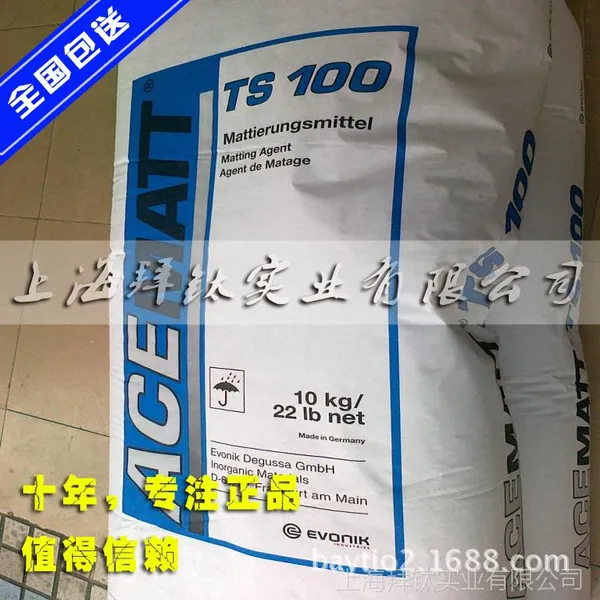 消光粉TS100 德国进口德固赛TS100消光粉 消光性能的消光粉