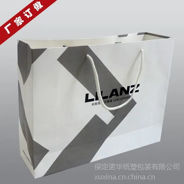 定制手提纸袋 牛皮纸纸袋 服装纸袋厂家