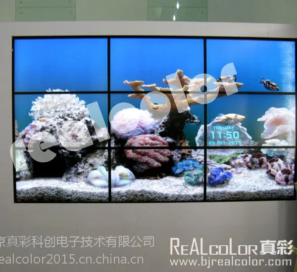 供应真彩安防监控55寸液晶拼接屏