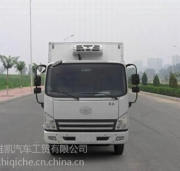 解放牌CA498E3国四排放标准冷藏车 冷冻车 小型冷藏车 鲜活海鲜运输车
