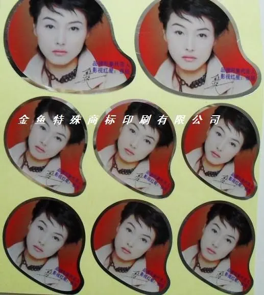 供应厂家直销不干胶贴纸,人物标签,广告贴纸