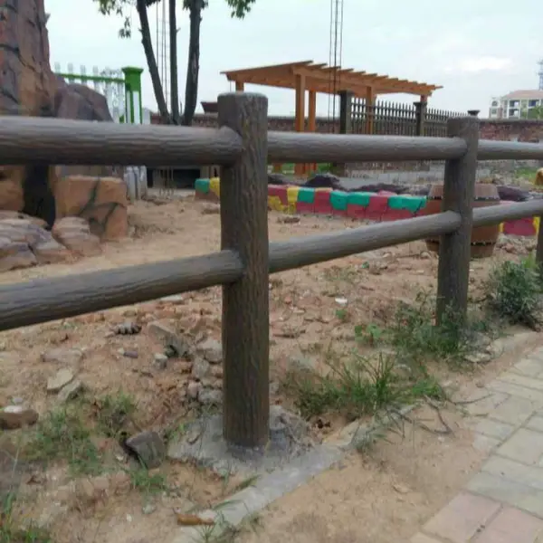 四川防腐木栏杆 园林河道桥梁景观护栏 碳化木栏杆厂家直销 防潮阻燃