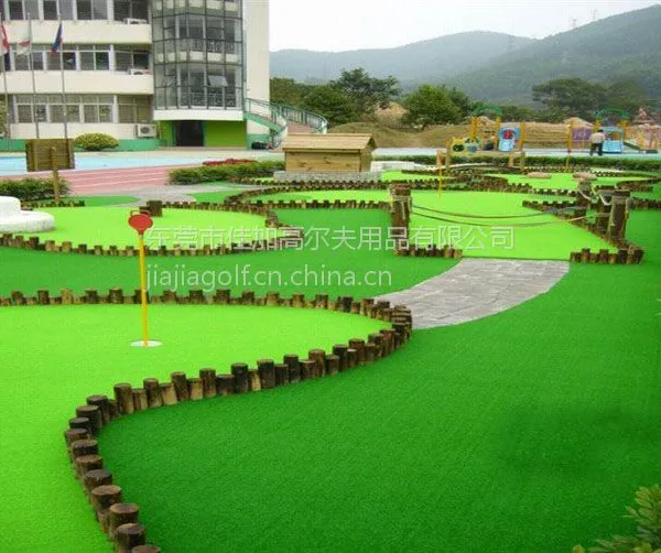 武汉DOPEAK人工人造草果岭草坪迷你高尔夫果岭工程建造