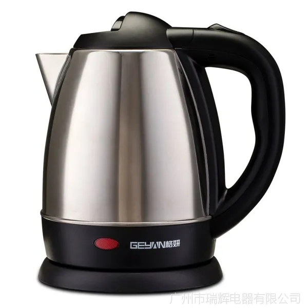 正品格妍厂家直销电热水壶不锈钢烧水壶酒店专用热水壶 特价批发