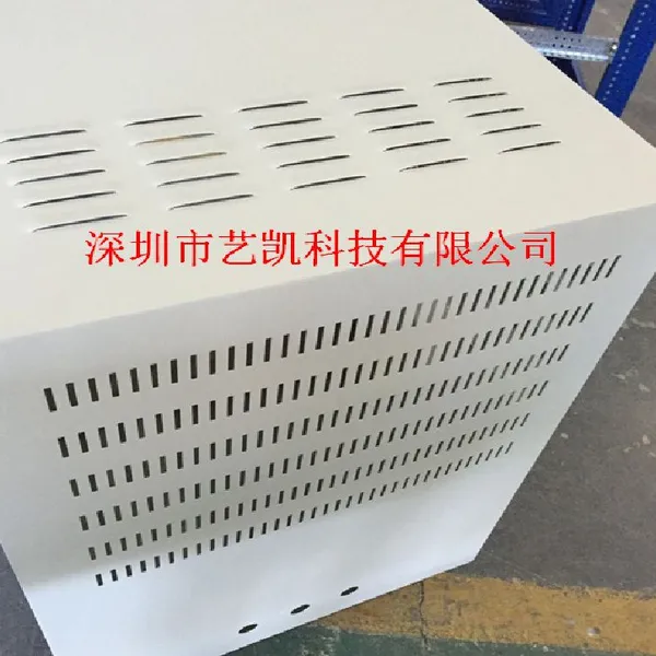 艺凯钣金龙岗机箱机柜水电解制氧柜百叶窗通风柜自由移动柜冷轧板烤漆