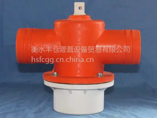 丰仓 出售 110-90 双向 玻璃钢出水口给水栓 农业生产