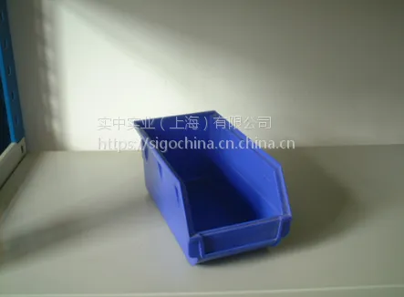 FM背挂式零件盒(蓝色)HDPE料百叶挂板标配物料整理架配