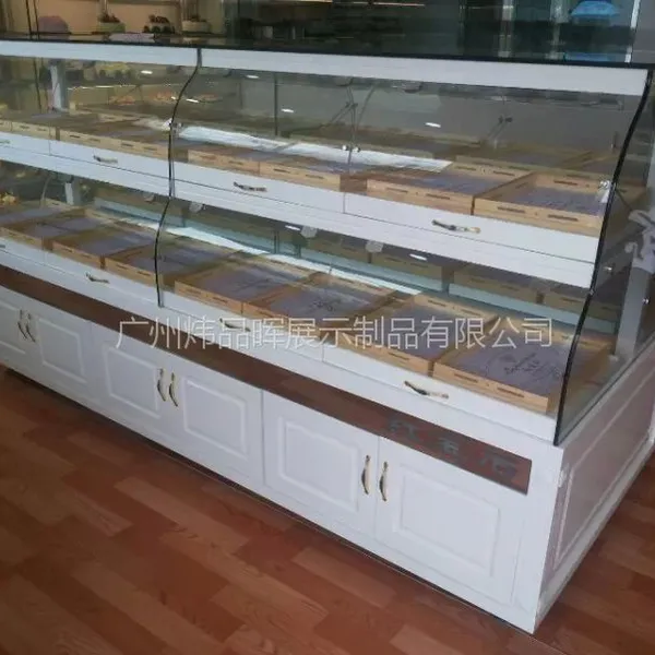 欧式面包柜订做炜品晖欧式面包柜厂家质量保证