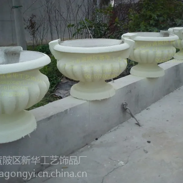 维树脂花盆 玻璃钢花盆 GRC水泥花盆 砂岩花盆 花钵 花器