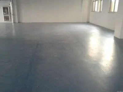 建设美好工业地坪装饰以硬化耐磨地坪收尾