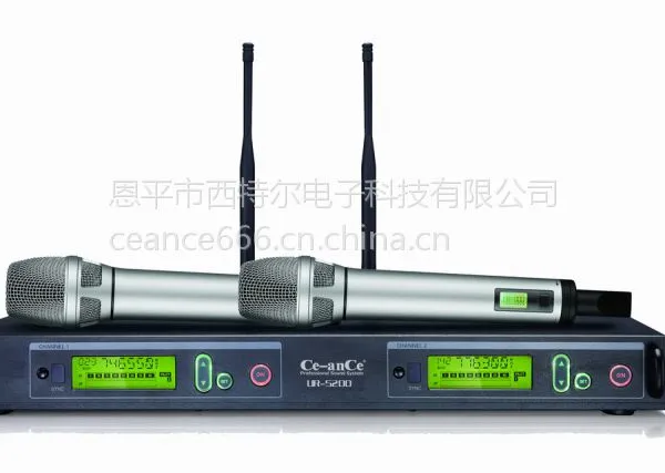 西特尔 无线麦克风 UR-5200 真分集话筒 专业演出话筒