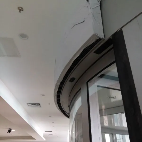 瑞风牌1.7米RFT-17FM型弧形热风幕沈阳市海风电器设备制造有限公司