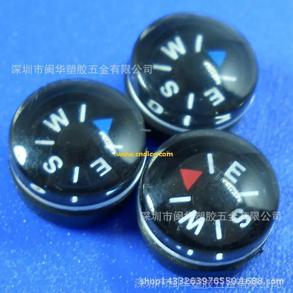8.9mm指南针,塑料指南针,塑胶指南针,8.9毫米,指北针,罗盘,深圳工厂生产加工,厂家定做
