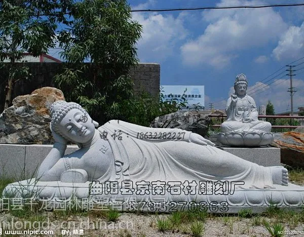 定边汉白玉佛像厂,三面观音圣像价格,定边大型佛像,观音像厂家