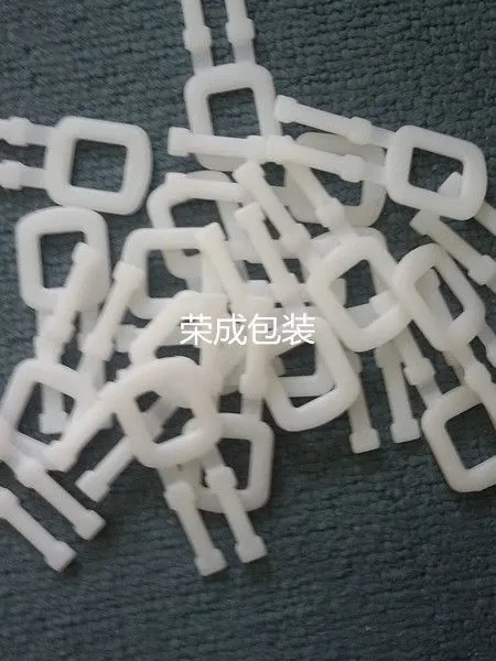 奶白塑料打包扣加厚款