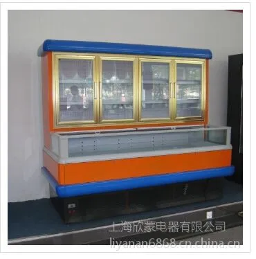 供应超市子母柜,子母柜图片,价格,上海欣蒙电器厂家直销超市各式冷柜