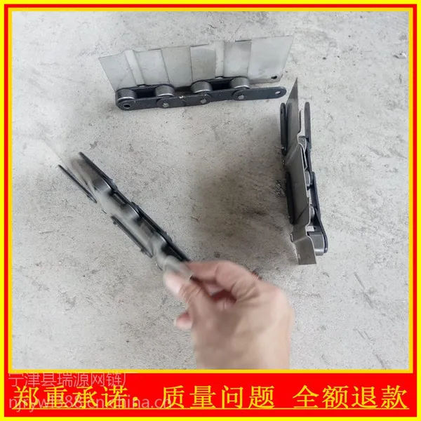 山东哪家链条《瑞源》工艺品链条 双侧双孔条 包装机链条