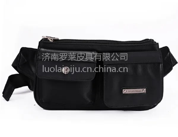 山东厂家订做logo便携男士女通用户外小腰包新款时尚尼龙胸包运动腰包