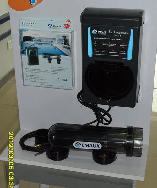 意万仕游泳池盐氯发生器SSC-50E 盐加氯器 游泳池盐氯电解机