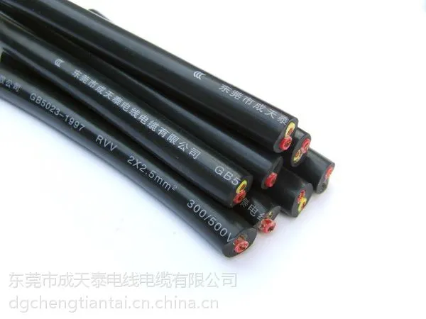 供应BV,BVV,BVR,RVV,RVS耐火阻燃家装环保电线 东莞成天泰电缆