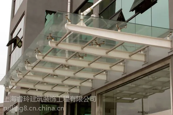 上海专业钢结构雨棚搭建 雨棚材料