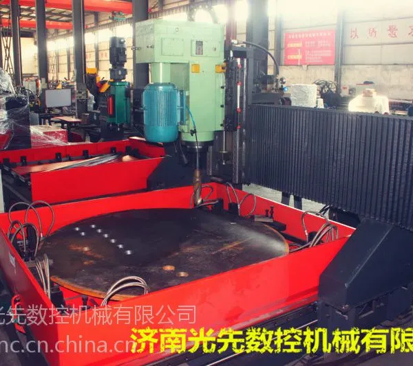 铁附件加工/电力金具加工/平面钻/济南光先数控PZ2016Q龙门移动式数控平面钻床