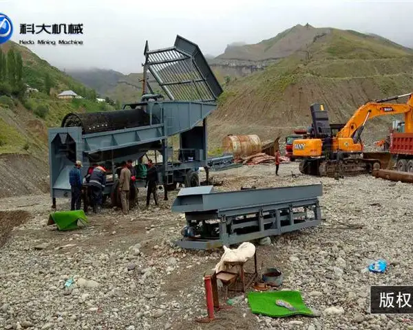 辽宁可移动选金机械 科大***淘沙金设备供应