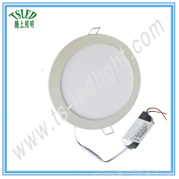 18W 2835LED超薄圆形面板灯 7寸集成吊顶平板灯厂家生产天花筒灯