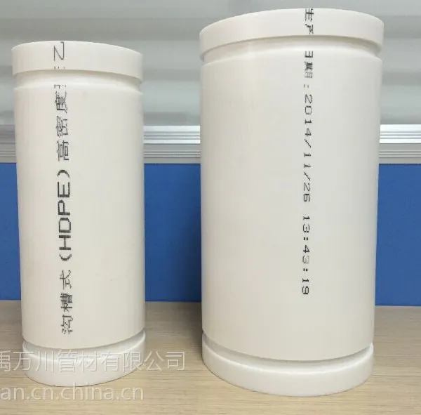 沟槽式HDPE管
