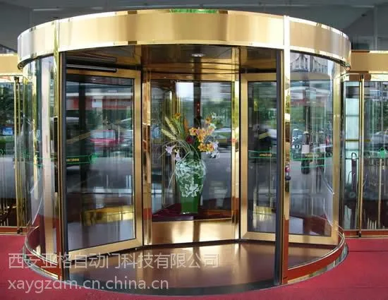 旋转门维修感应旋转门制作自动玻璃旋转门安装