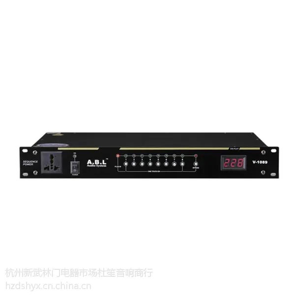 ABL ������ V-1089 �п�9·��Դʱ���� ��RS232 ��ʾ�� ������