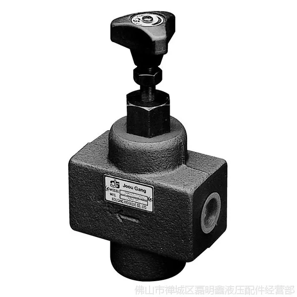 台湾久冈 液压流量控制阀 SRCG-10单向节流阀 液压节流阀
