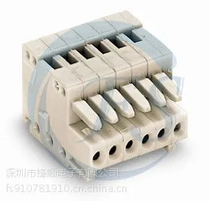 wago733端子 电梯防震动接线端子 楼宇MCS防插错连接器-FS