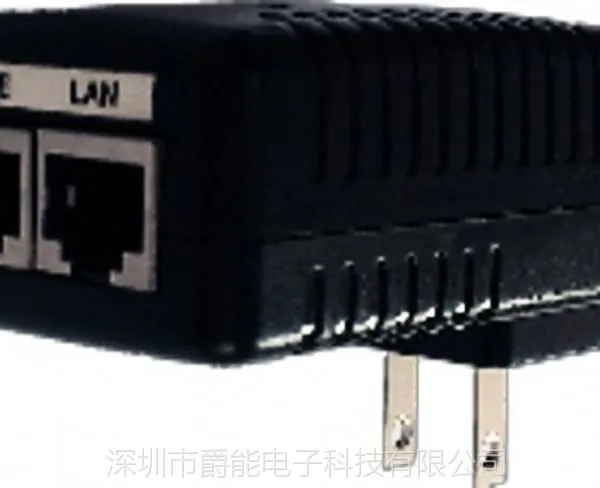 供应大量批发 15V 网络电源AP无线网桥用以太网供电POE插墙式