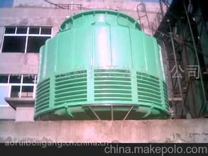 奥瑞100T圆形逆流式玻璃钢冷却塔