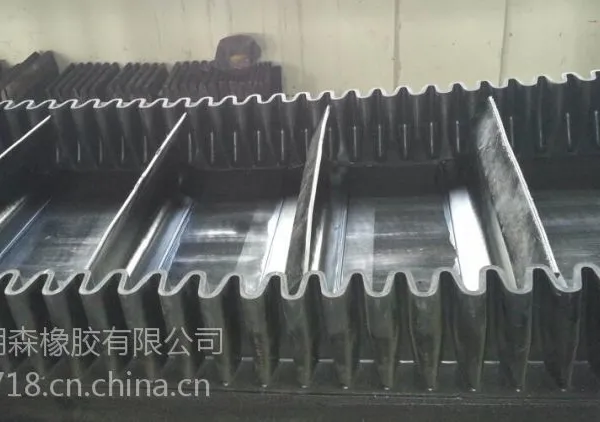 供应 大倾角输送带|大倾角挡边输送带 青岛朗森橡胶