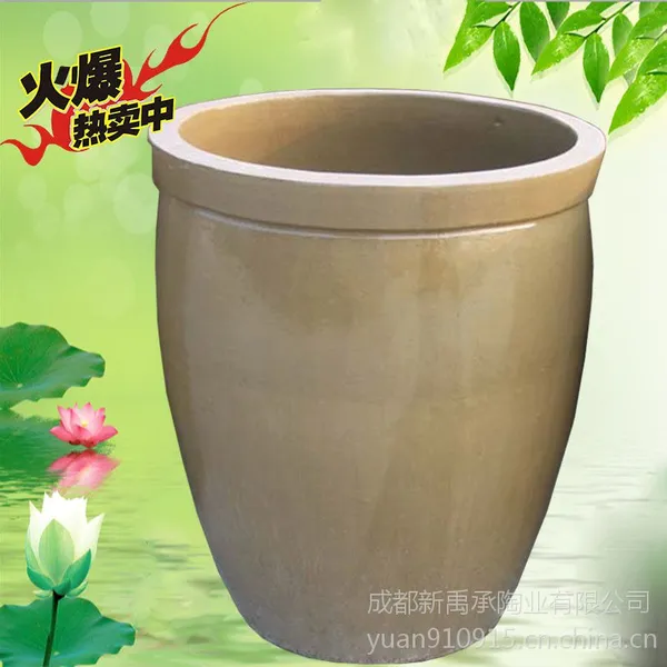 新禹承陶业300斤陶瓷酒缸水缸发酵缸