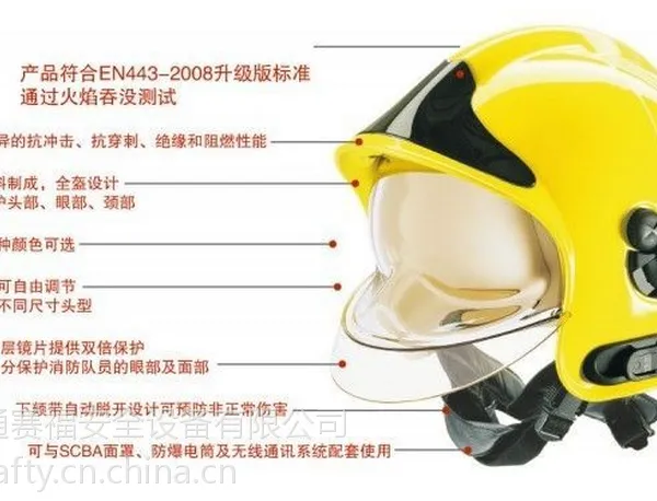 供应美国梅思安MSA F1SF欧式消防头盔 南通现货供应