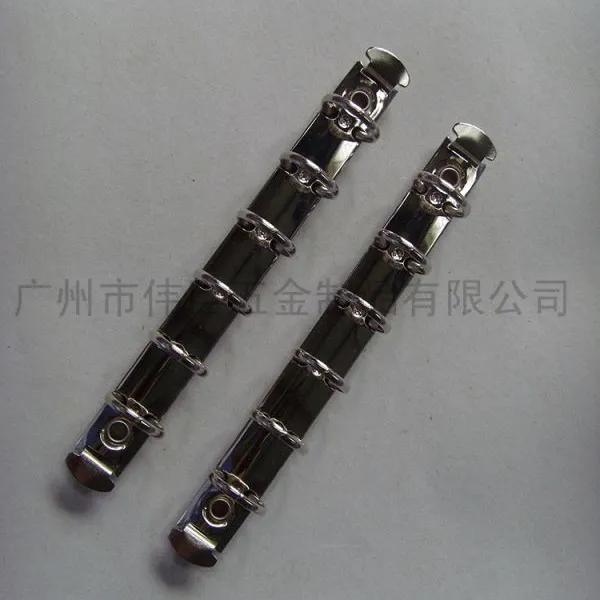 130-6-15/15 低手制6孔O形文件夹 活页资料夹 五金金属夹