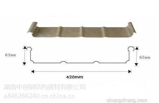 供应1.0mm厚度YX65-430铝镁锰板厂家直销