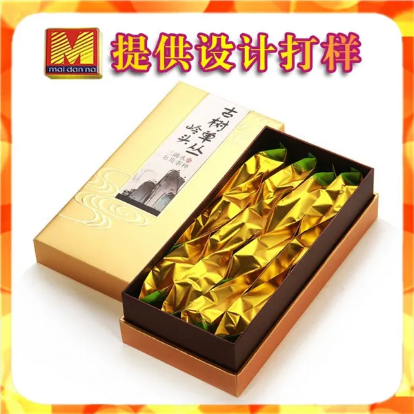 凤凰单从茶包装盒 潮州单枞茶叶礼品盒 岭头古树单从茶套装盒热销